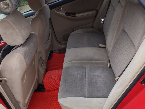 2001 Toyota Allex I, красный, 600000 рублей - вид 10