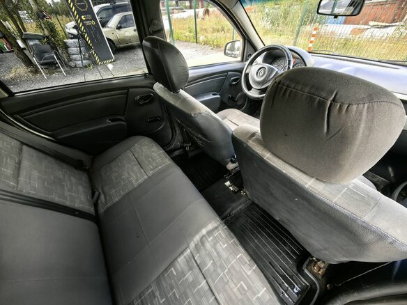 2012 Renault Logan I Рестайлинг, бежевый - вид 13