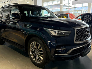 2018 Infiniti QX80 I Рестайлинг 2, синий, 4990000 рублей, вид 2