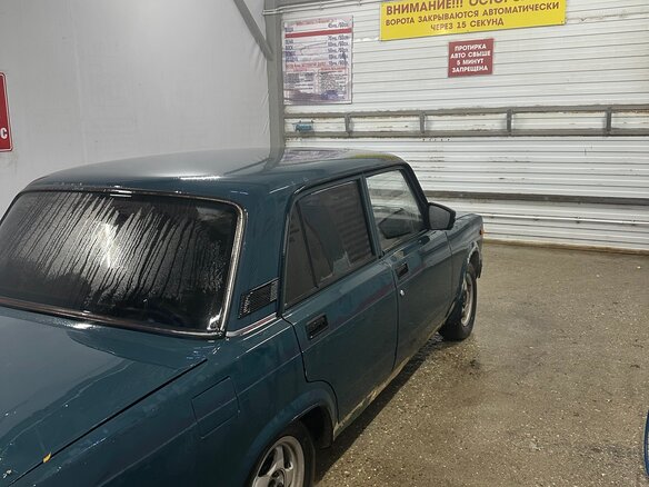 2006 Lada (ВАЗ) 2107, зелёный, 110000 рублей - вид 4