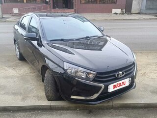 2021 Lada (ВАЗ) Vesta I, чёрный, 1300000 рублей, вид 5