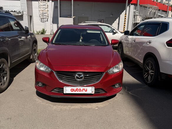 2013 Mazda 6 III (GJ), красный
