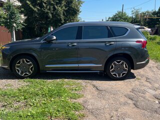 2021 Hyundai Santa Fe IV Рестайлинг, серый, 3950000 рублей, вид 4