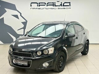 2013 Chevrolet Aveo II, чёрный, 515000 рублей, вид 1