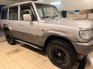 2001 Hyundai Galloper II, серый, 650000 рублей, вид 2