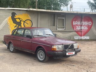 1987 Volvo 240 Series, пурпурный, 250000 рублей, вид 1