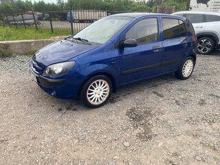 2007 Hyundai Getz I Рестайлинг, синий, 350000 рублей, вид 2