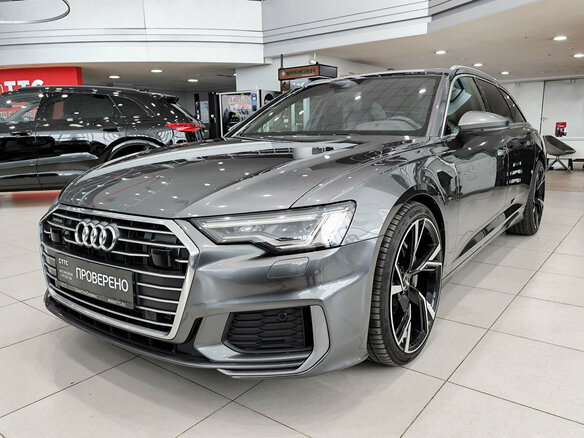 2019 Audi A6 45 TDI V (C8), серый, 3850000 рублей