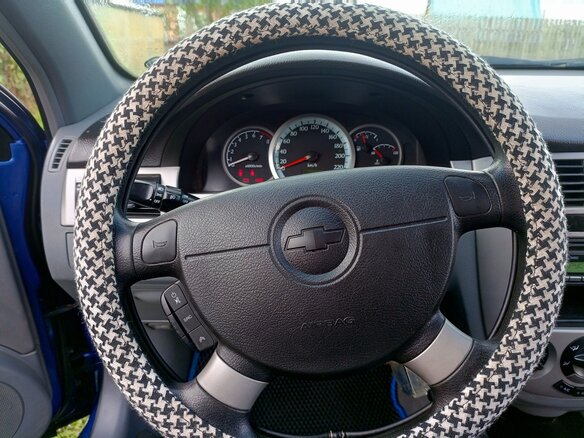 2008 Chevrolet Lacetti I, синий, 525000 рублей - вид 7
