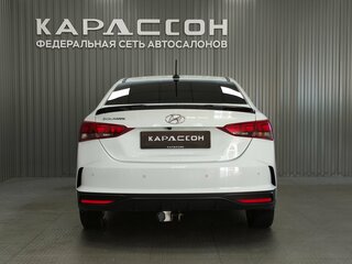 2020 Hyundai Solaris II Рестайлинг, белый, 1539000 рублей, вид 4