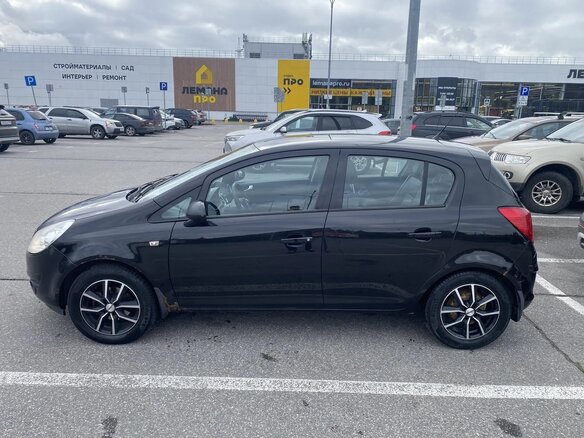 2008 Opel Corsa D, чёрный, 450000 рублей - вид 6