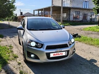 2012 Chevrolet Aveo II, серебристый, 700000 рублей, вид 3