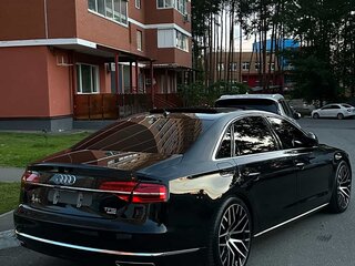2014 Audi A8 Long III (D4) Рестайлинг, чёрный, 3000000 рублей, вид 3