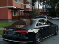 2014 Audi A8 Long III (D4) Рестайлинг, чёрный - вид 2