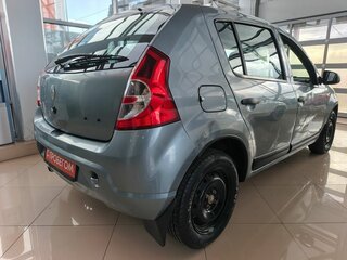 2011 Renault Sandero I, синий, 357000 рублей, вид 4