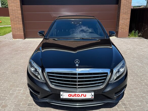 2014 Mercedes-Benz S-Класс 350 CDI BlueTEC Long 7G-TRONIC VI (W222, C217), чёрный, 3400000 рублей - вид 2