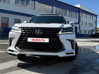 2020 Lexus LX 570 III Рестайлинг 2, белый, 9600000 рублей, вид 2