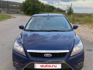 2010 Ford Focus II Рестайлинг, синий, 385000 рублей, вид 1
