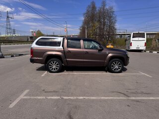 2013 Volkswagen Amarok Double Cab full-time I, коричневый, 1700000 рублей, вид 4