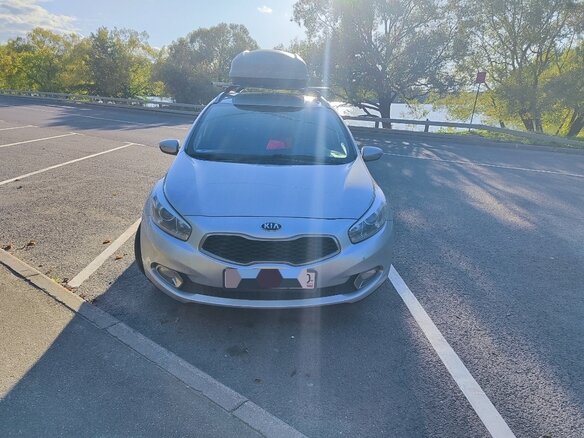 2014 Kia Ceed II, серебристый - вид 1