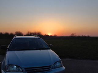 2001 Toyota Caldina I Рестайлинг, серый, 950000 рублей, вид 2