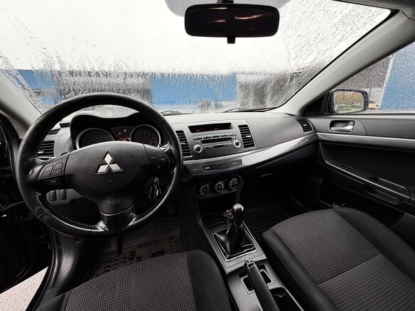2008 Mitsubishi Lancer X, чёрный, 600000 рублей - вид 7