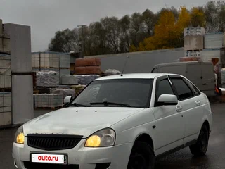 2013 Lada (ВАЗ) Priora I Рестайлинг, белый, 380000 рублей, вид 1
