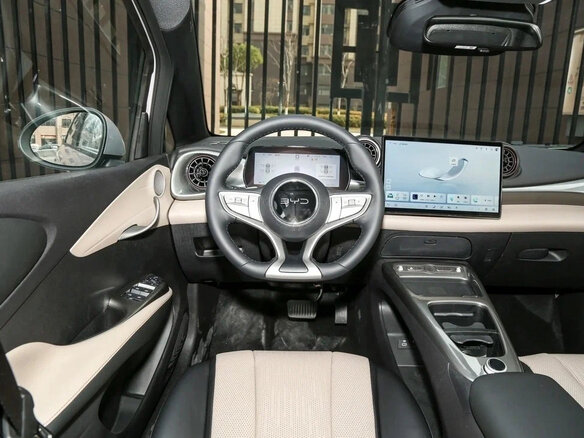 2025 BYD Dolphin 44.9 kWh I, бежевый, 1450000 рублей - вид 11