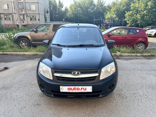 2014 Lada (ВАЗ) Granta I, чёрный, 490000 рублей, вид 1