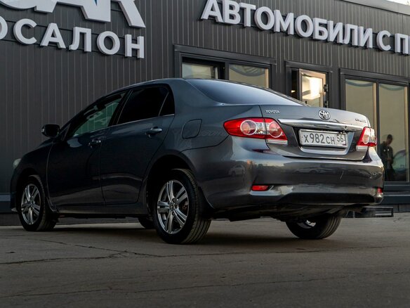 2011 Toyota Corolla X (E140, E150) Рестайлинг, серый, 940000 рублей - вид 8