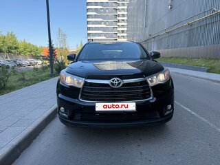 2014 Toyota Highlander III (XU50), чёрный, 2470000 рублей, вид 2