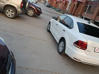2019 Volkswagen Polo V Рестайлинг, белый, 590000 рублей, вид 5