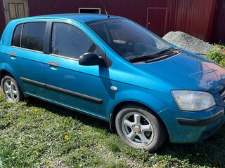 2005 Hyundai Getz I, голубой, 375000 рублей, вид 3