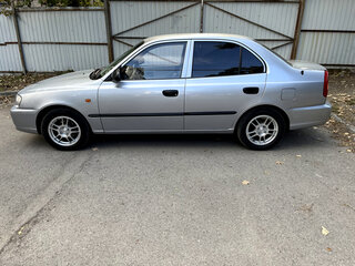 2008 Hyundai Accent ТагАЗ II, серебристый, 410000 рублей, вид 4