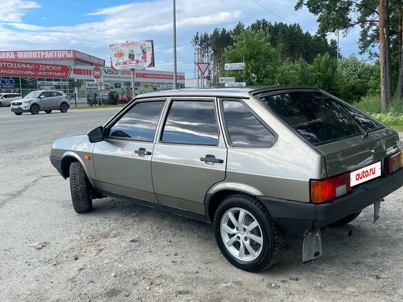 1999 Lada (ВАЗ) 2109, серый - вид 11