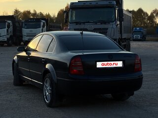 2002 Skoda Superb I, чёрный, 600000 рублей, вид 4