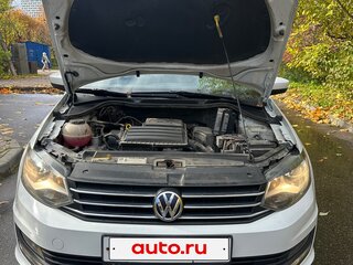 2018 Volkswagen Polo V Рестайлинг, белый, 1150000 рублей, вид 4