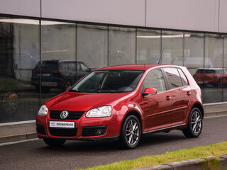 2008 Volkswagen Golf V, красный, 474000 рублей, вид 3