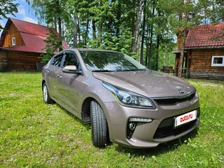 2017 Kia Rio IV, коричневый, 1450000 рублей, вид 3