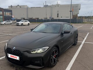 2021 BMW 4 серии 420i G22, G23, G26, чёрный, 5600000 рублей, вид 4