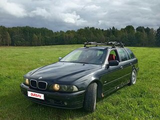 2001 BMW 5 серии 520i IV (E39) Рестайлинг, чёрный, 620000 рублей, вид 2