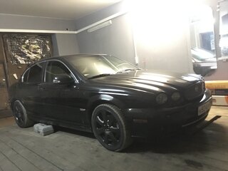 2008 Jaguar X-Type I Рестайлинг, чёрный, 750000 рублей, вид 3