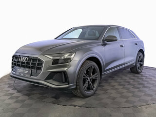 2019 Audi Q8 45 TDI I (4M), серый, 5030000 рублей, вид 1