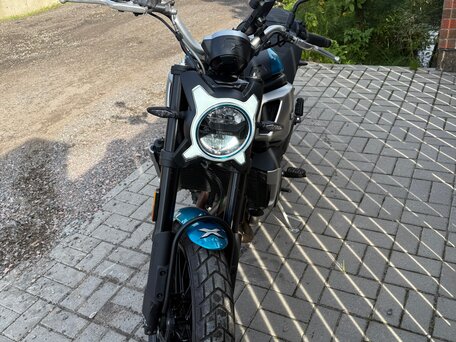 2024 CFMoto 700CL-X Heritage, синий, 619000 рублей, вид 5