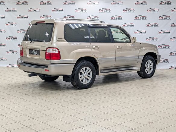 2002 Lexus LX 470 II, золотистый, 1699000 рублей - вид 5