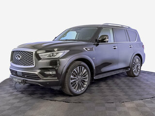 2019 Infiniti QX80 I Рестайлинг 2, чёрный, 4600000 рублей, вид 1