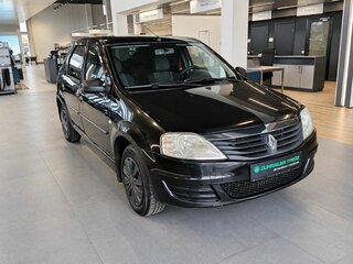 2010 Renault Logan I Рестайлинг, чёрный, 410000 рублей, вид 1