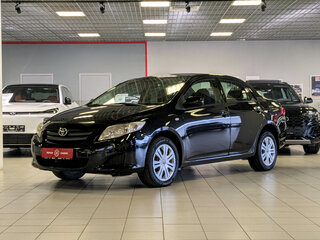 2008 Toyota Corolla X (E140, E150), чёрный, 749500 рублей, вид 4