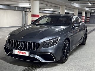 2018 Mercedes-Benz S-Класс AMG 63 AMG III (W222, C217) Рестайлинг, серый, 9950000 рублей, вид 2