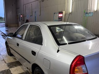 2007 Hyundai Accent ТагАЗ II, серебристый, 300000 рублей, вид 2